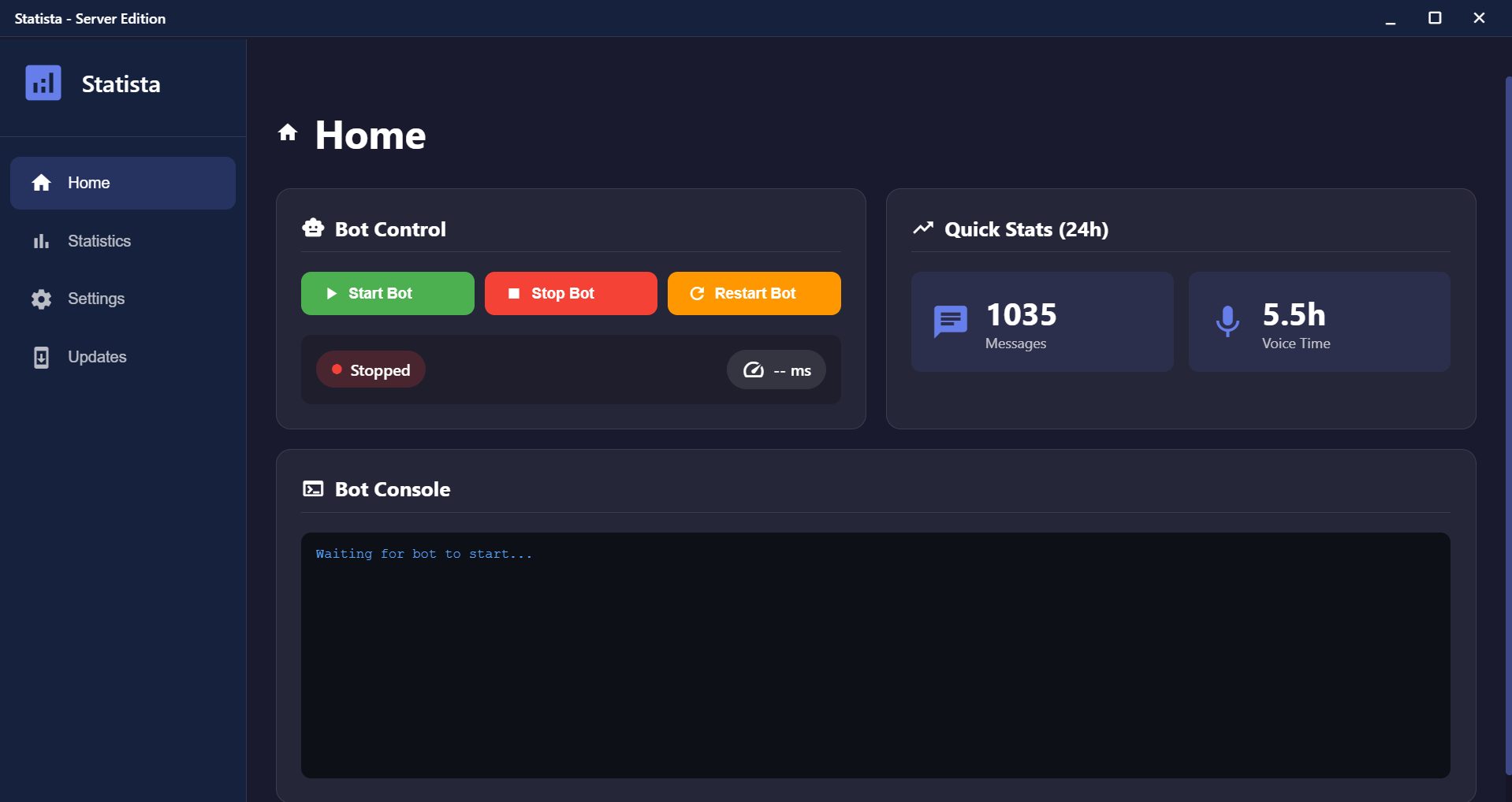 Statista Dashboard Screenshot